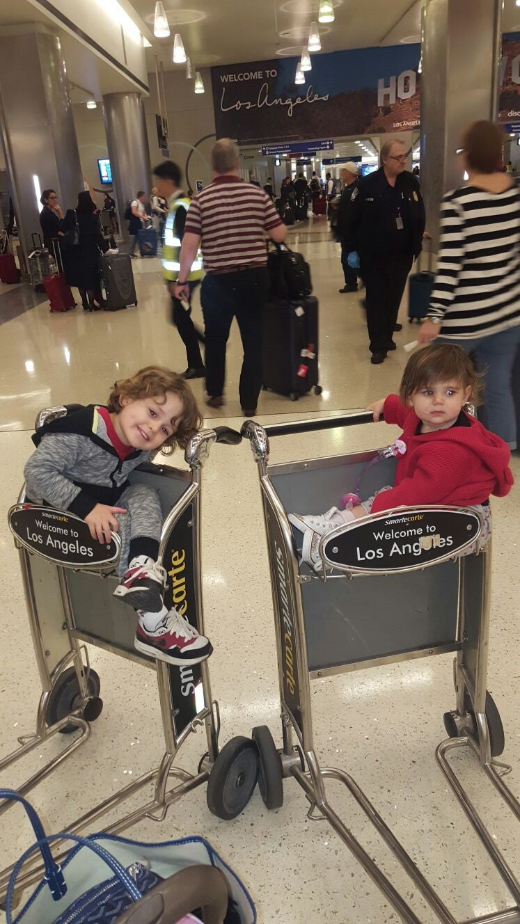 Los Angeles California LAX Aiprort Arrivals KeepEmQuiet