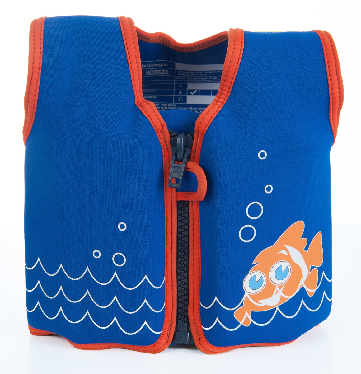 Konfidence Swim Jacket - Scoot The Clownfish - KeepEmQuiet