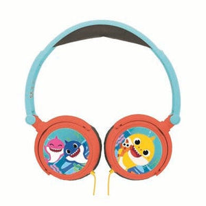 Lexibook Baby Shark Foldable On Ear Headphones.