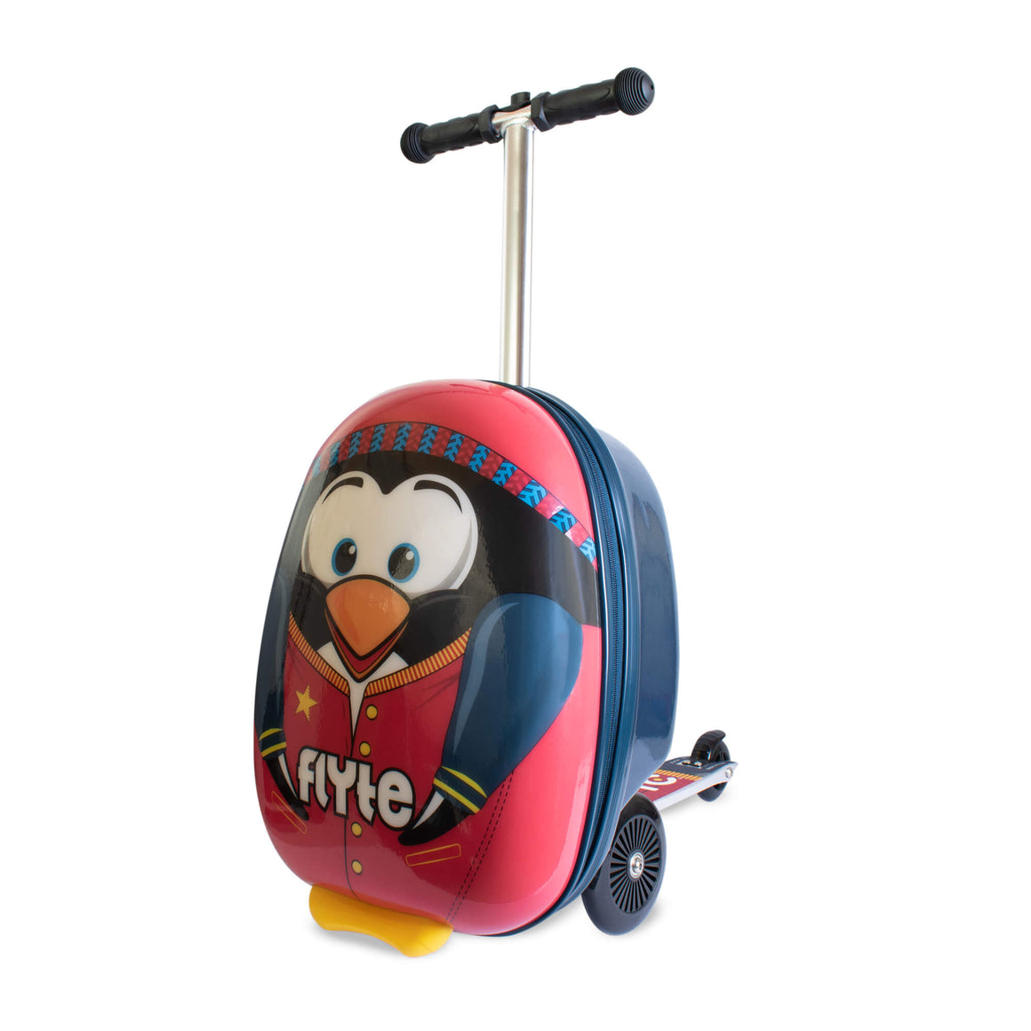 Zinc Flyte 'Suitcase Scooter' Perry The Penguin.