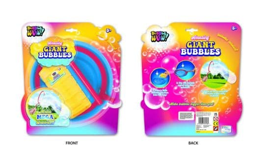 Gigantic Bubble Maker Set.