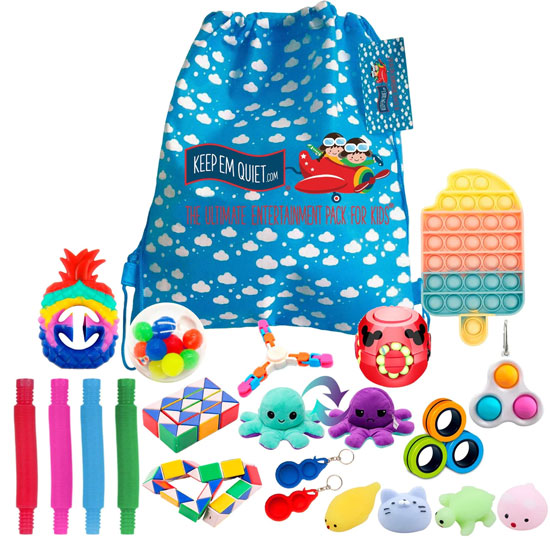 KeepEmQuiet®️ MEGA Sensory Fidget Kit 2 *preorder ships 4/12