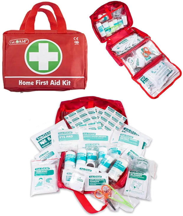 Deluxe 70 Piece Travel Or Home First Aid Kit