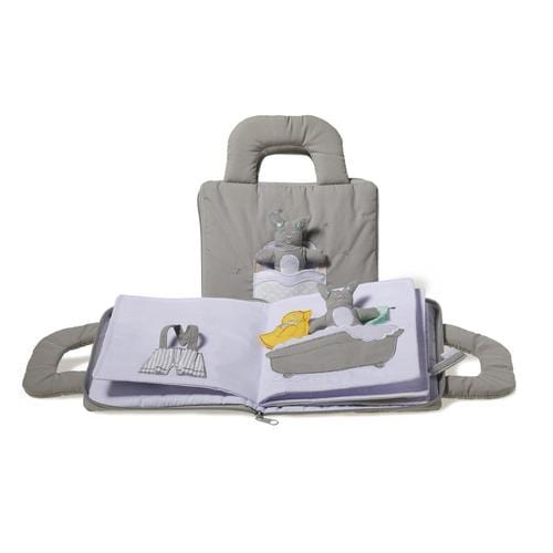Oskar & Ellen Grey Good Night Soft Fabric Book.
