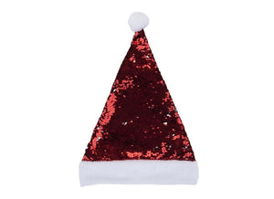 Luxury Sequined Santa Hat.