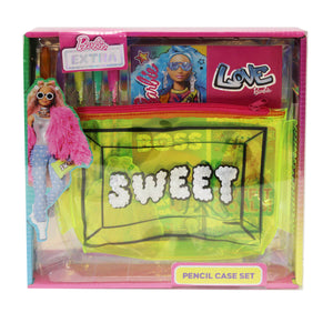 Barbie Extra Pencil Case Set