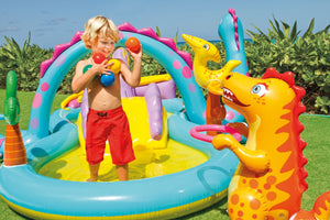 Dinoland Water Play Centre Paddling Pool.