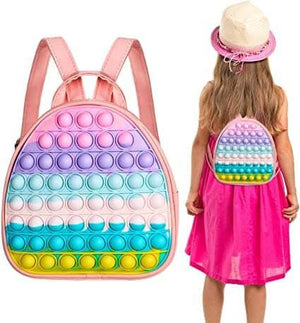 Fidget Pop It Popper Backpack Bag.