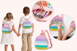 Fidget Pop It Popper Backpack Bag.