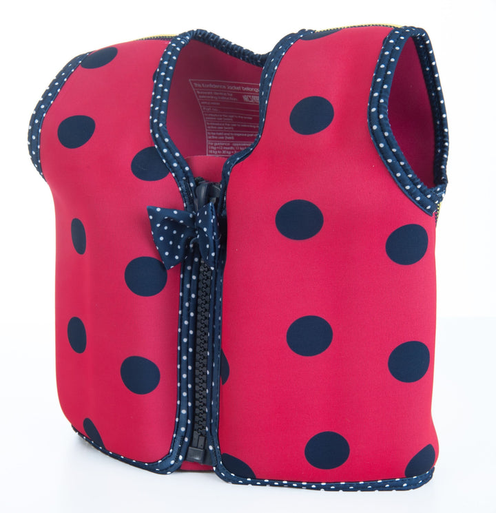 Konfidence Swim Jacket - Ladybird - KeepEmQuiet