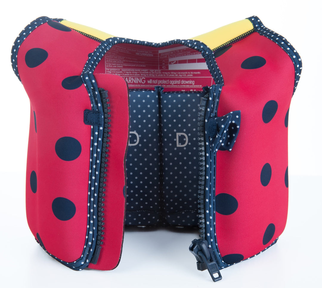 Konfidence Swim Jacket - Ladybird - KeepEmQuiet
