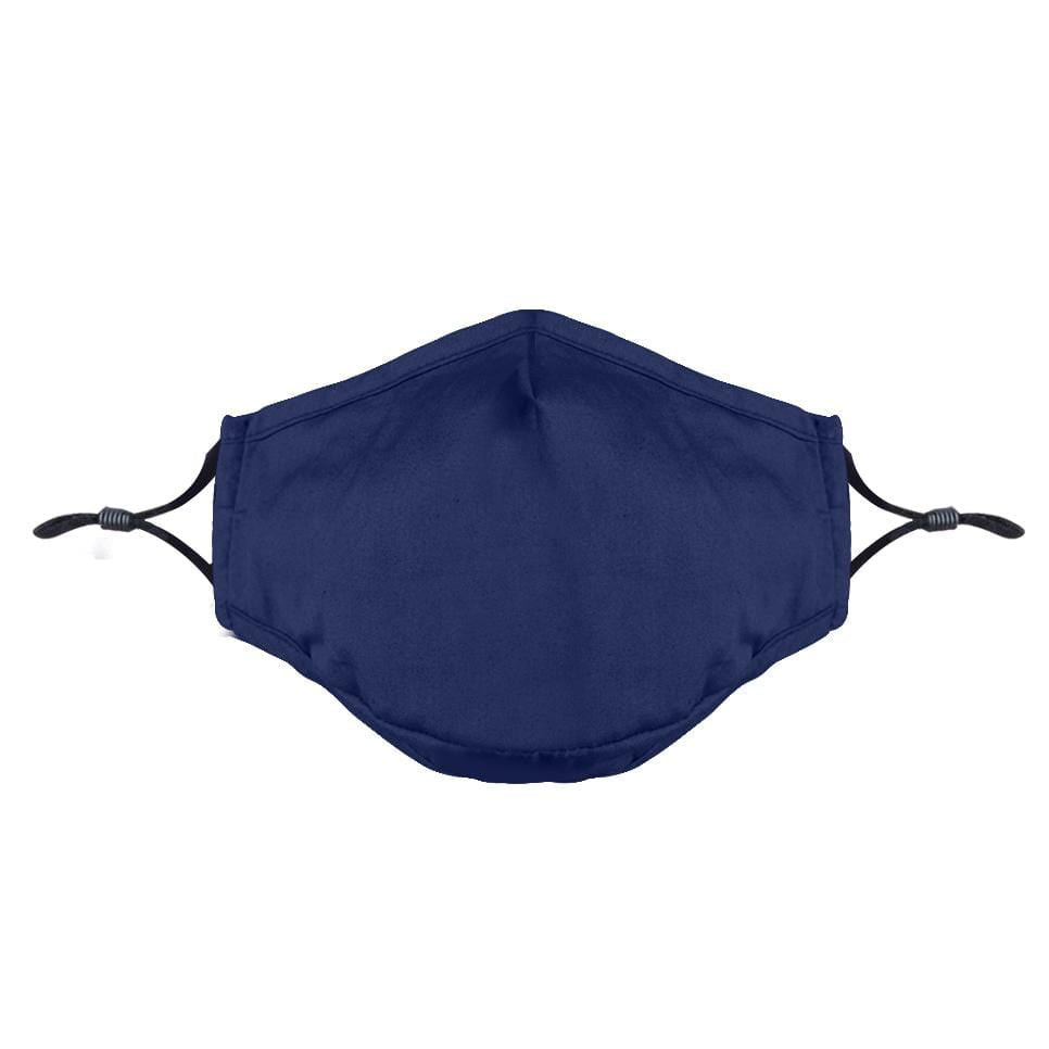 Adult & Teen Multilayered Face Mask - Navy.