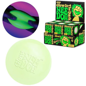 Schylling Needoh Groovy Glob Glow In The Dark Stress Ball.