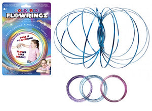 Coloured Large Fidget Kinetic Flow Rings