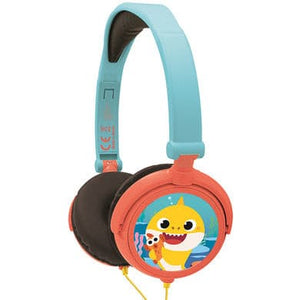 Lexibook Baby Shark Foldable On Ear Headphones.