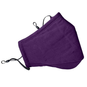 Adult & Teen Multilayered Face Mask - Purple.