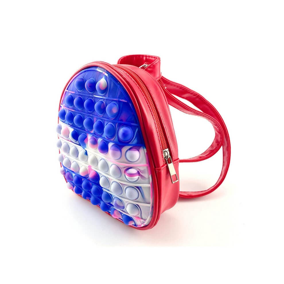 Fidget Pop It Popper Backpack Bag.