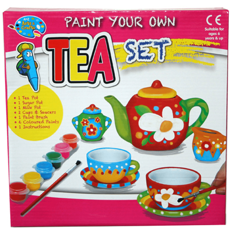 Paint Your Own Tea Set