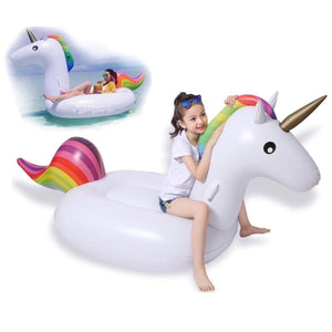 GIANT Unicorn Inflatable Pool Toy - KeepEmQuiet